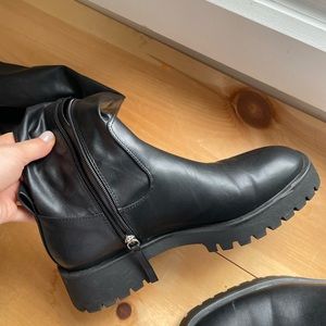 Over the knee zara boots